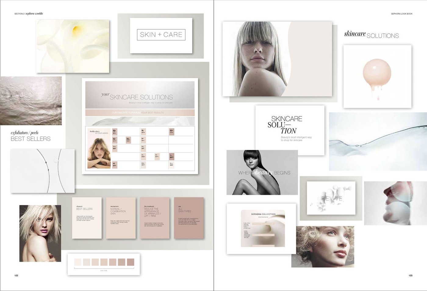 Sephora brand refresh layouts
